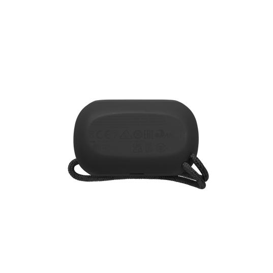 JBL Reflect Flow Pro - Black - Waterproof true wireless Noise Cancelling active sport earbuds - Detailshot 7